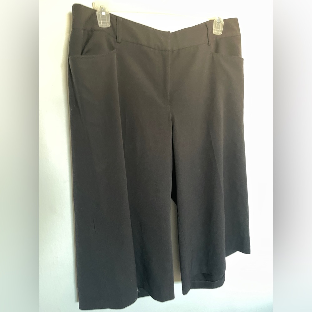 Lane Bryant Wide Leg Cropped Trousers